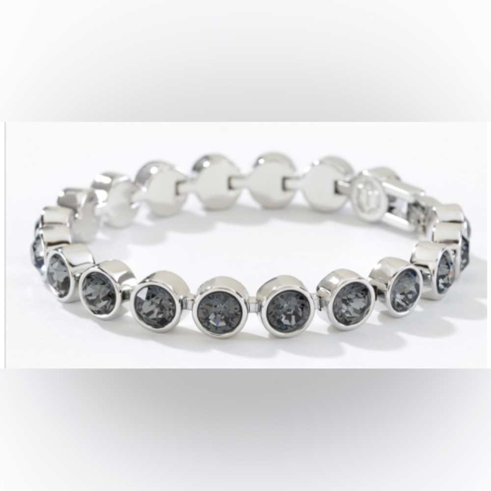 Touchstone Crystal By Swarovski SILVER NIGHT ice bracelet BNIB